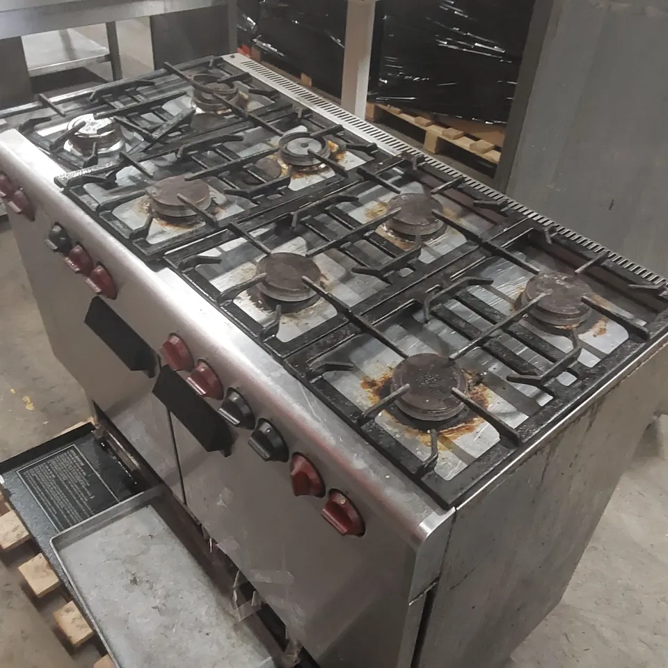 COMMERCIAL GAS BURNER OVEN RANGE