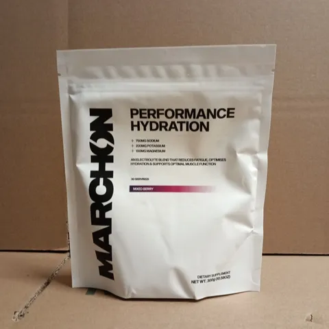 MARCH PERFORMANCE HYDRATION DIETARY SUPPLEMENT – MIXED BERRY, 300G (30 SERVINGS)