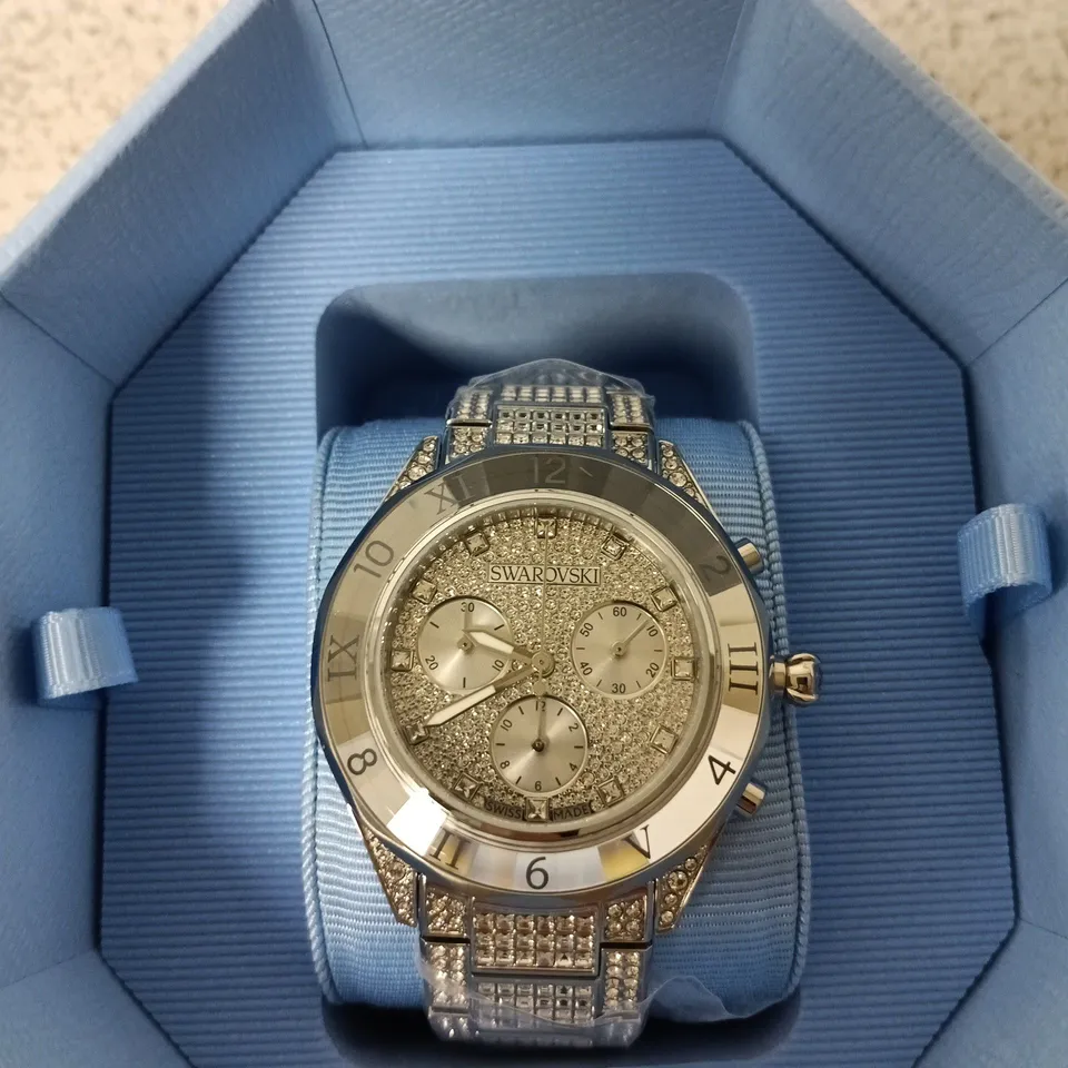 SWAROVSKI DEXTERA LUX WATCH - SILVER