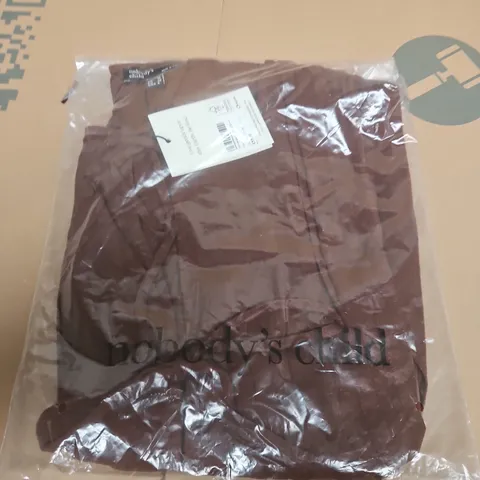NOBODYS CHILD TILLY TOP – LINEN BROWN, UK 10 (EU 38, USA 6)