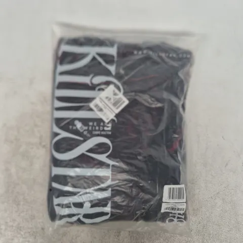 BAGGED KILLSTAR FUNERAL ROSE KNITTED CARDIGAN IN MULTI SIZE XL