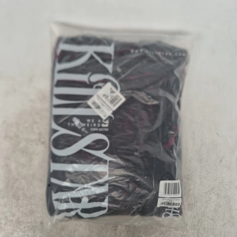 BAGGED KILLSTAR FUNERAL ROSE KNITTED CARDIGAN IN MULTI SIZE XL