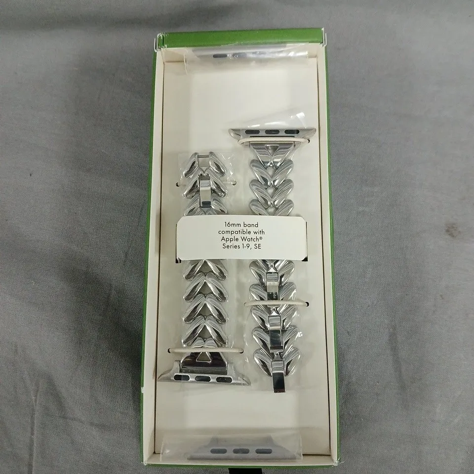 BOXED KATE SPADE SELF-ADJUSTABLE LINKS FOR APPLE WATCH SERIES 1-9, SE
