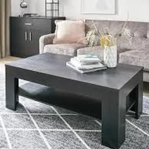 PANANA COFFEE TABLE IN BLACK - COLLECTION ONLY 