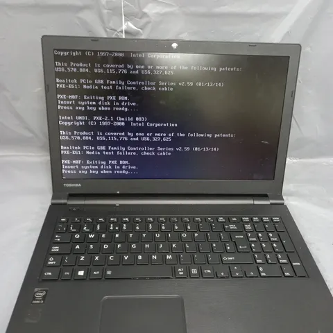 TOSHIBA SATELLITE PRO R50-B	15 INCH I3-4005U 1.70GHZ