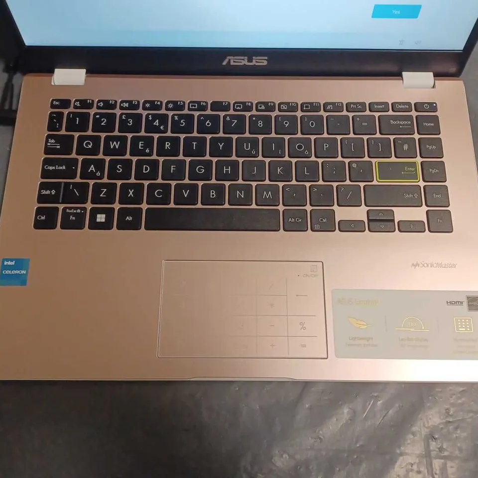 ASUS E410K CHROMEBOOK INTEL CELERON LAPTOP IN ROSE PINK