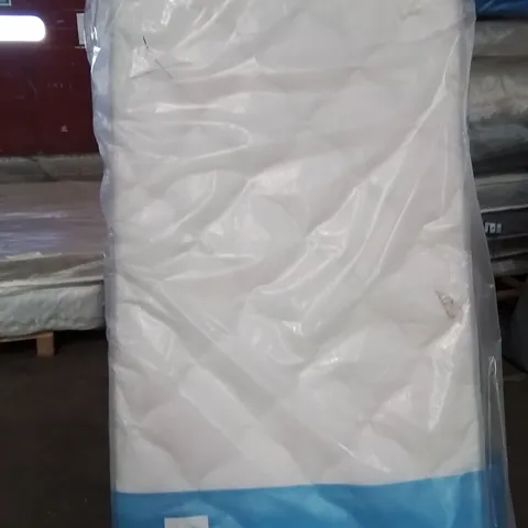 QUALITY BAGGED SINGLE 90cm AIRSPRUNG LUXURY QUILTED MEDIUM MATTRESS