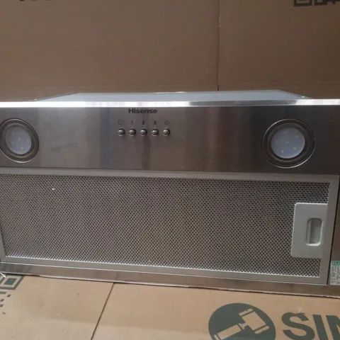 HISENSE CH6BI12BXUK CANOPY COOKER HOOD - STAINLESS STEEL 
