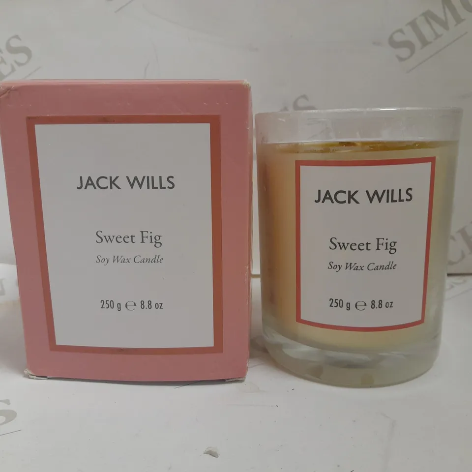 JACK WILLS SWEET FIG SCENTED CANDLE