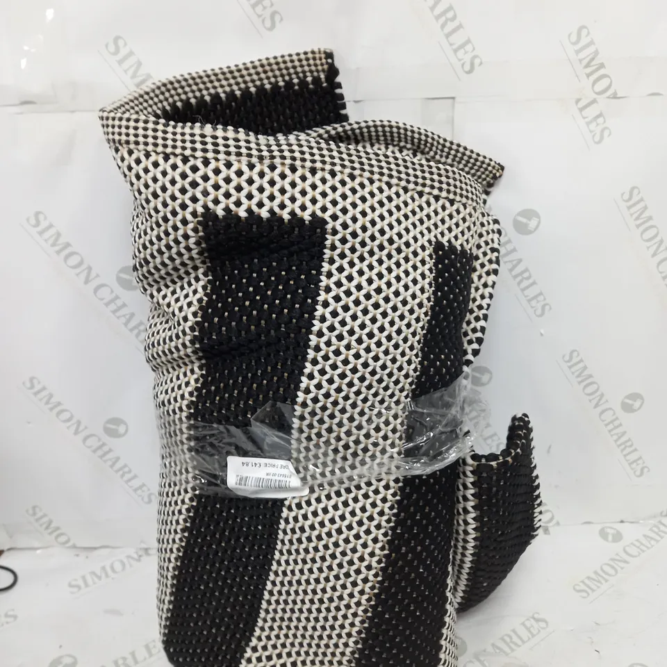 K BY KELLY HOPPEN INDOOR OUTDOOR WOVEN RUG - COLLECTION ONLY