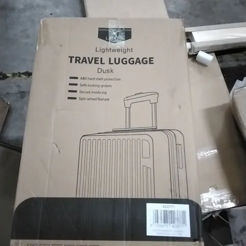 BOXED LUGG LIGHTWEIGHT TRAVEL LUGGAGE SUITCASE - DUSK 