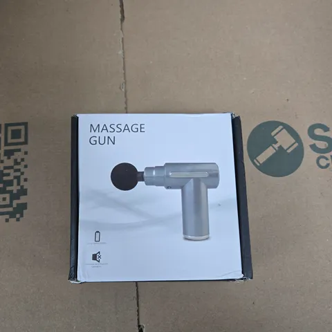 MASSAGE GUN – HANDHELD PERCUSSIVE THERAPY DEVICE (BOXED)