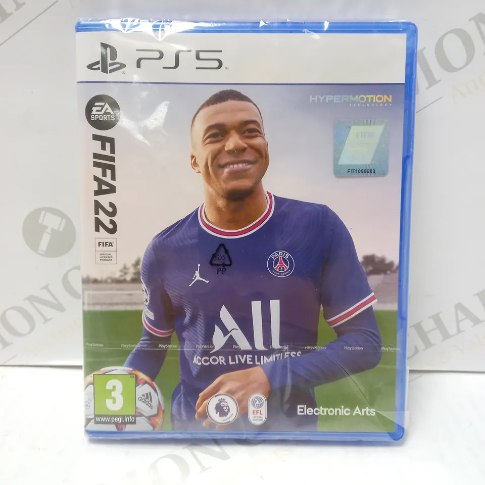 PS5 FIFA 22 VIDEO GAME RRP £46.99