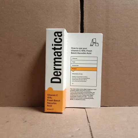 DERMATICA VITAMIN C 15% FRESH BATCH ASCORBIC ACID (12.5ML)