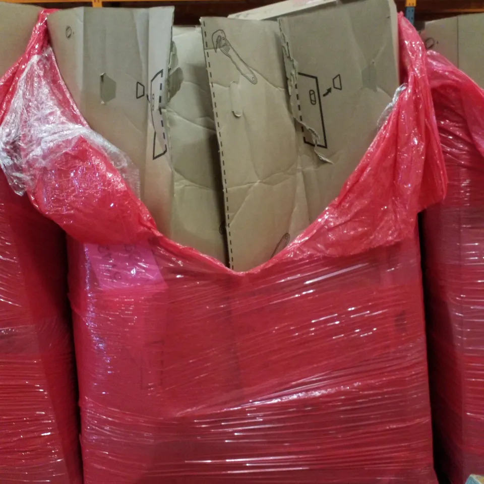 PALLET CONTAINING ASSORTED PRODUCTS INCLUDING AUTOMATIC CAT LITTER BOX, TOILET SEAT, TV WALL MOUNT & TOILET SAFETY FRAME