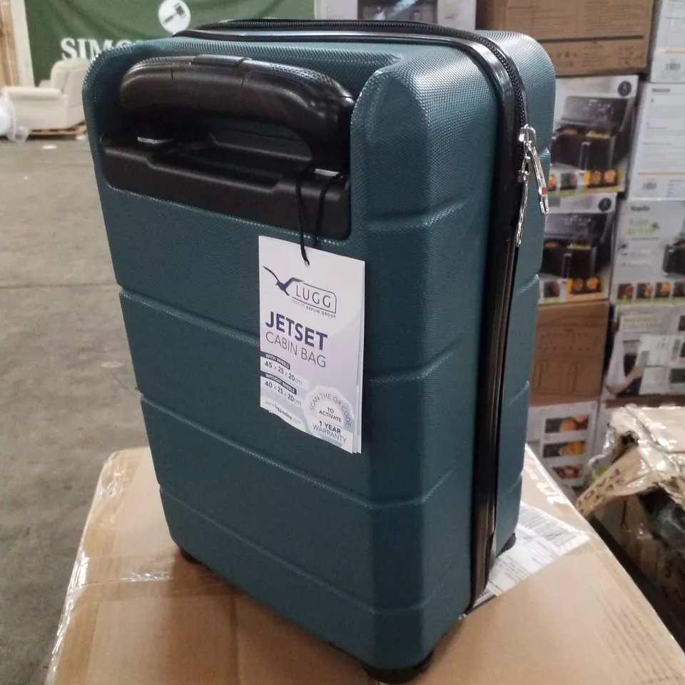 BOXED LUGG 40CM JETSET SUITCASE - TEAL
