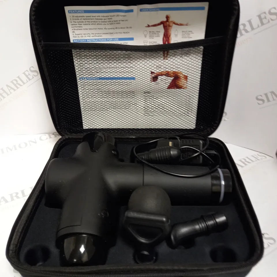 DESIGNER LE3 DEEP TISSUE MASSAGE GUN 