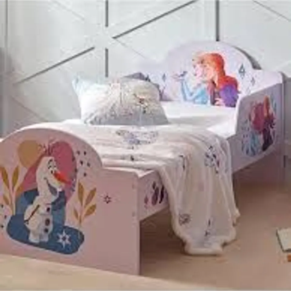 DISNEY FROZEN TODDLER BED - COLLECTION ONLY 