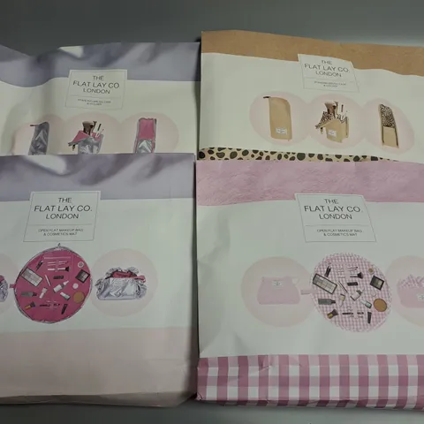 LOT OF 4 ASSORTED LAY CO COSMETIC PACKS