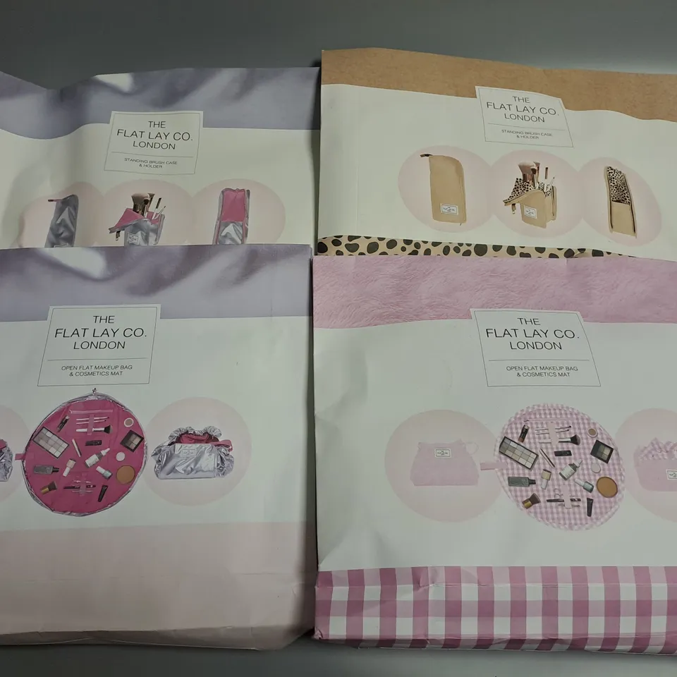 LOT OF 4 ASSORTED LAY CO COSMETIC PACKS