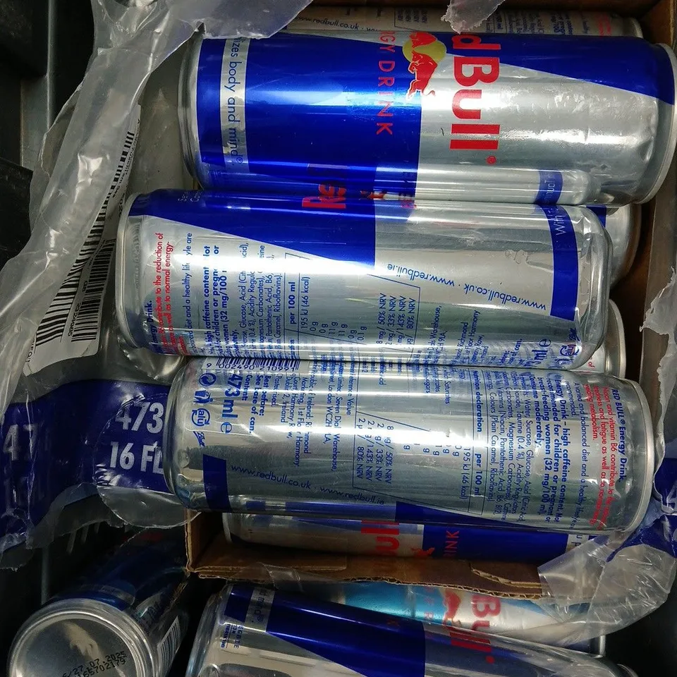 10 X ASSORTED RED BULL DRINKS - COLLECTION ONLY 