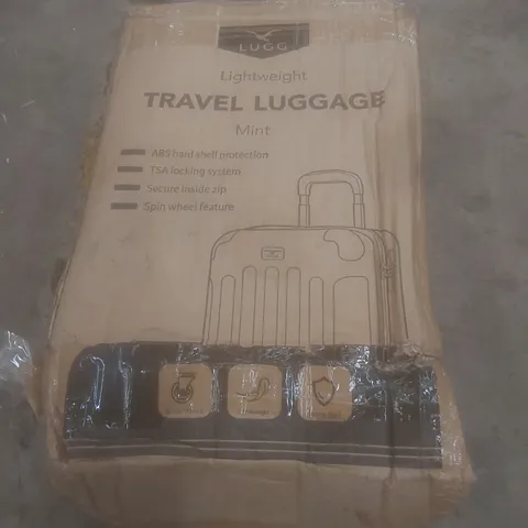 BOXED LUGG LIGHTWEIGHT TRAVEL LUGGAGE