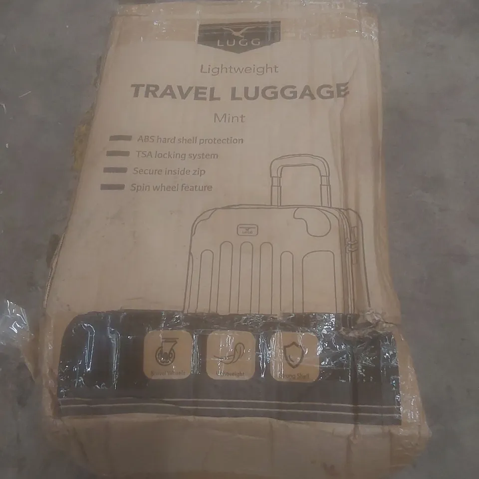 BOXED LUGG LIGHTWEIGHT TRAVEL LUGGAGE 