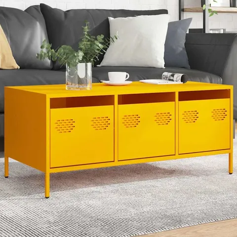 BOXED ANTIONETT COFFEE TABLE WITH STORAGE