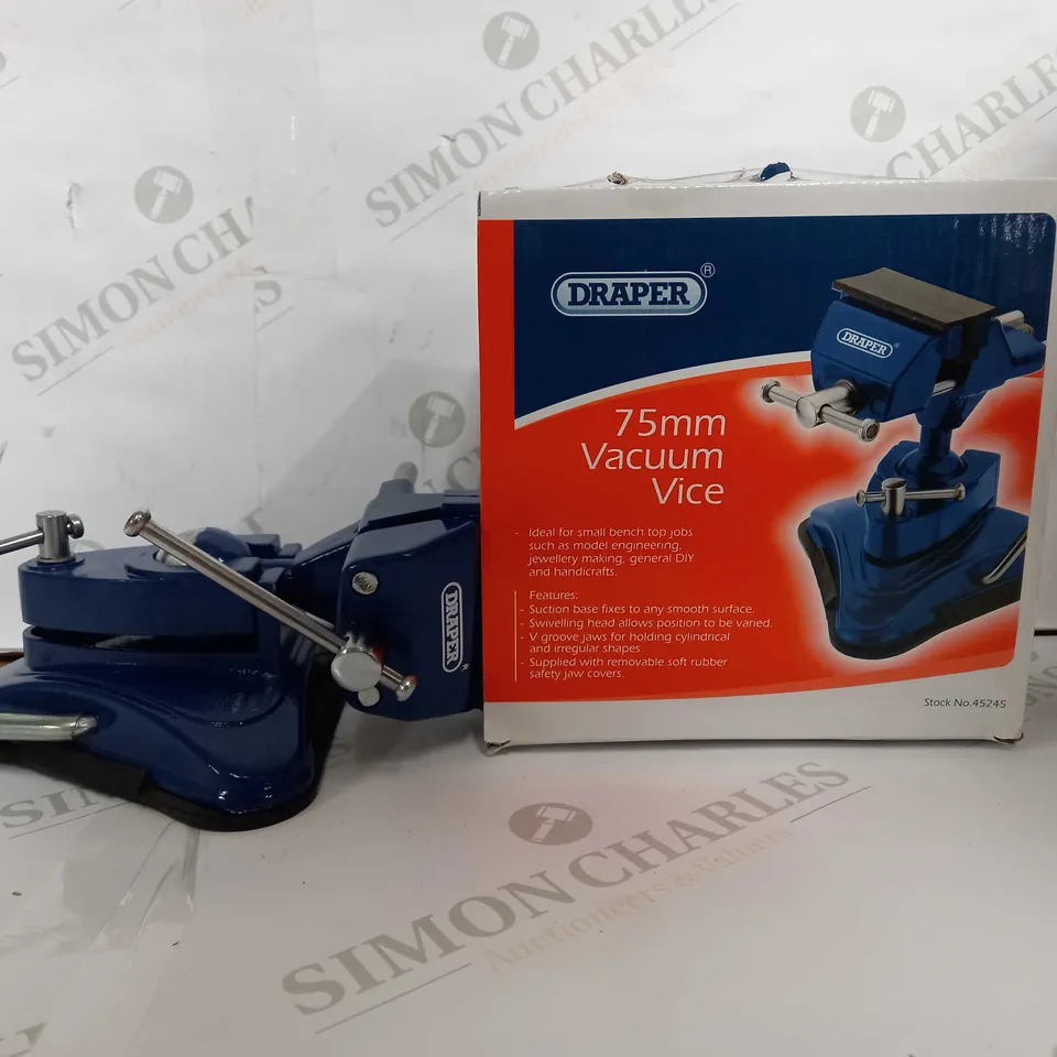 DRAPER VAC 10/L 75MM VACUUM VICE