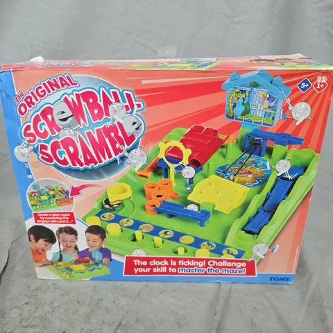 TOMY THE ORIGINAL SCREWBALL SCRAMBLE GAME
