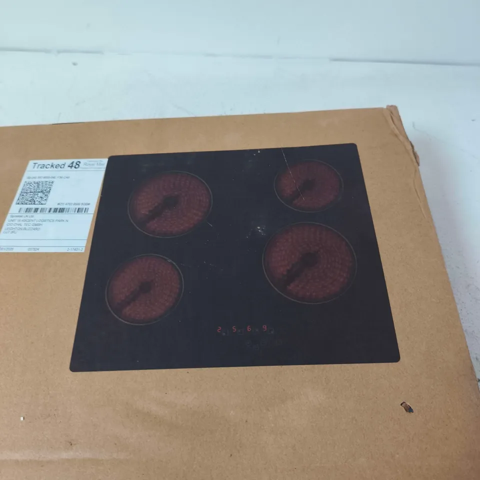 BOXED 4 ZONE CERAMIC HOB 