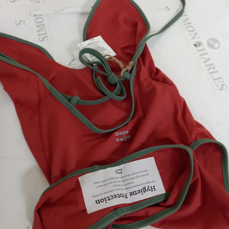 SO SO SWIM ONE PIECE SWIMSUIT - S