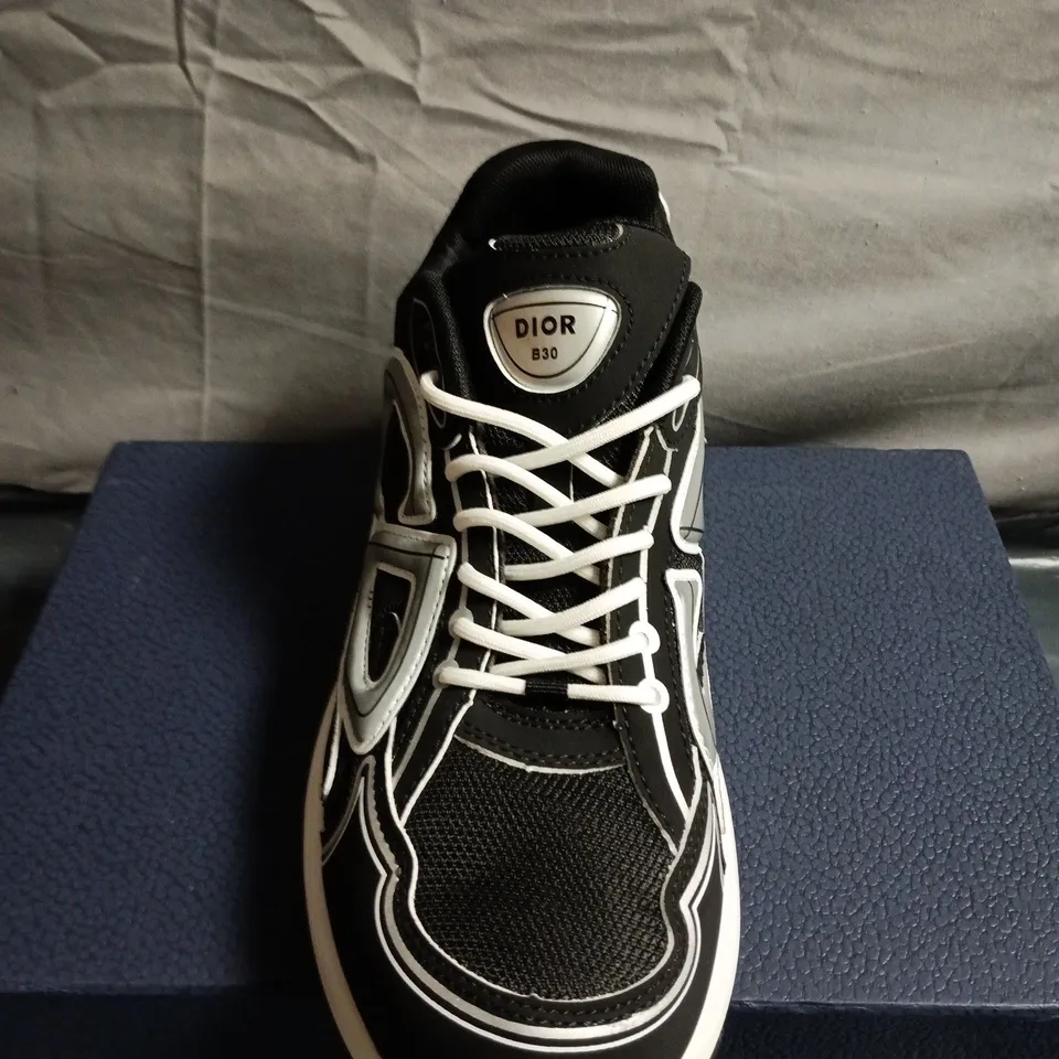 BOXED PAIR OF DIOR B30 SNEAKERS – SIZE 44