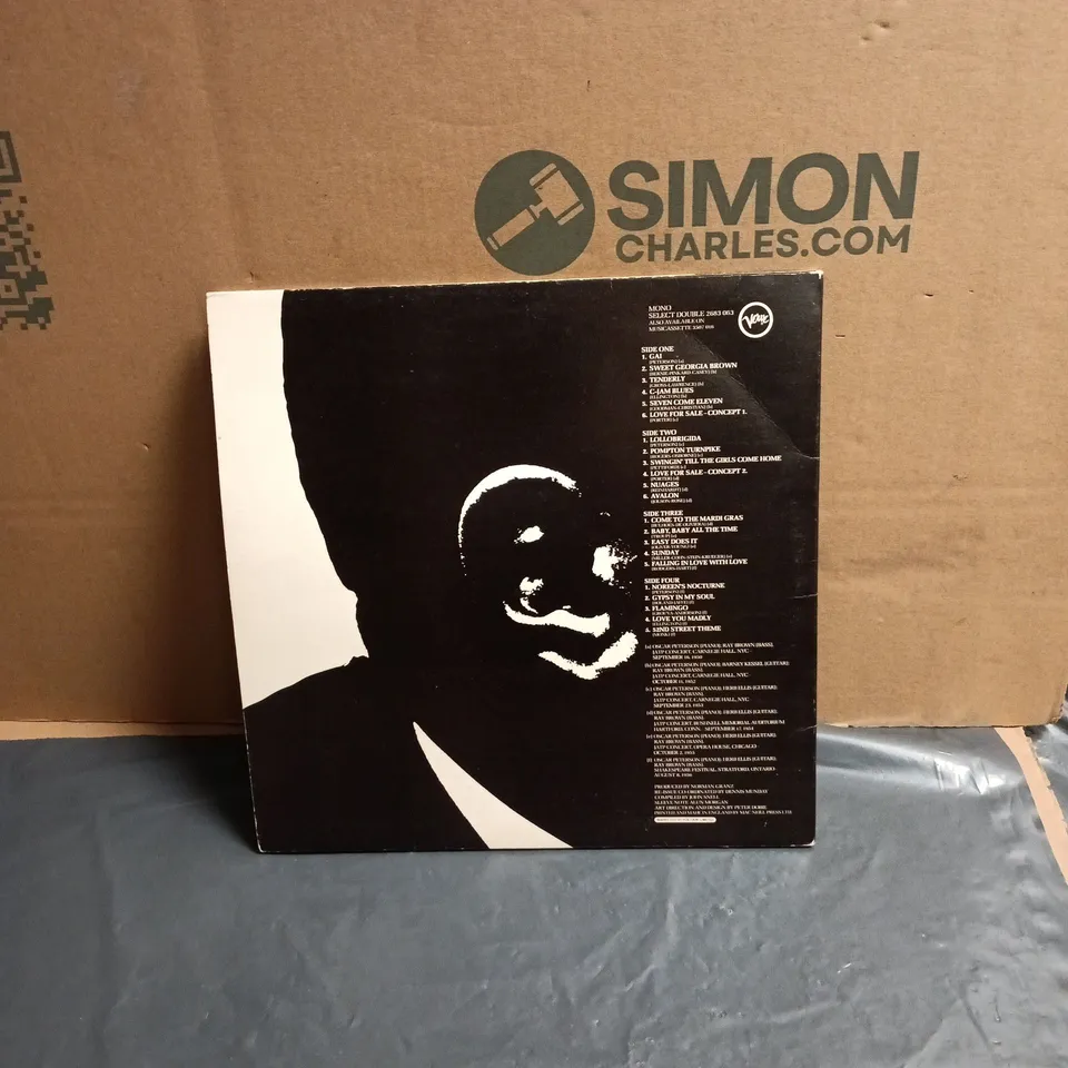 OSCAR PETERSON IN CONCERT 2 VINYL SET