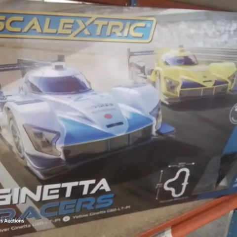 BOXED SCALEXTRIC GINETTA RACERS
