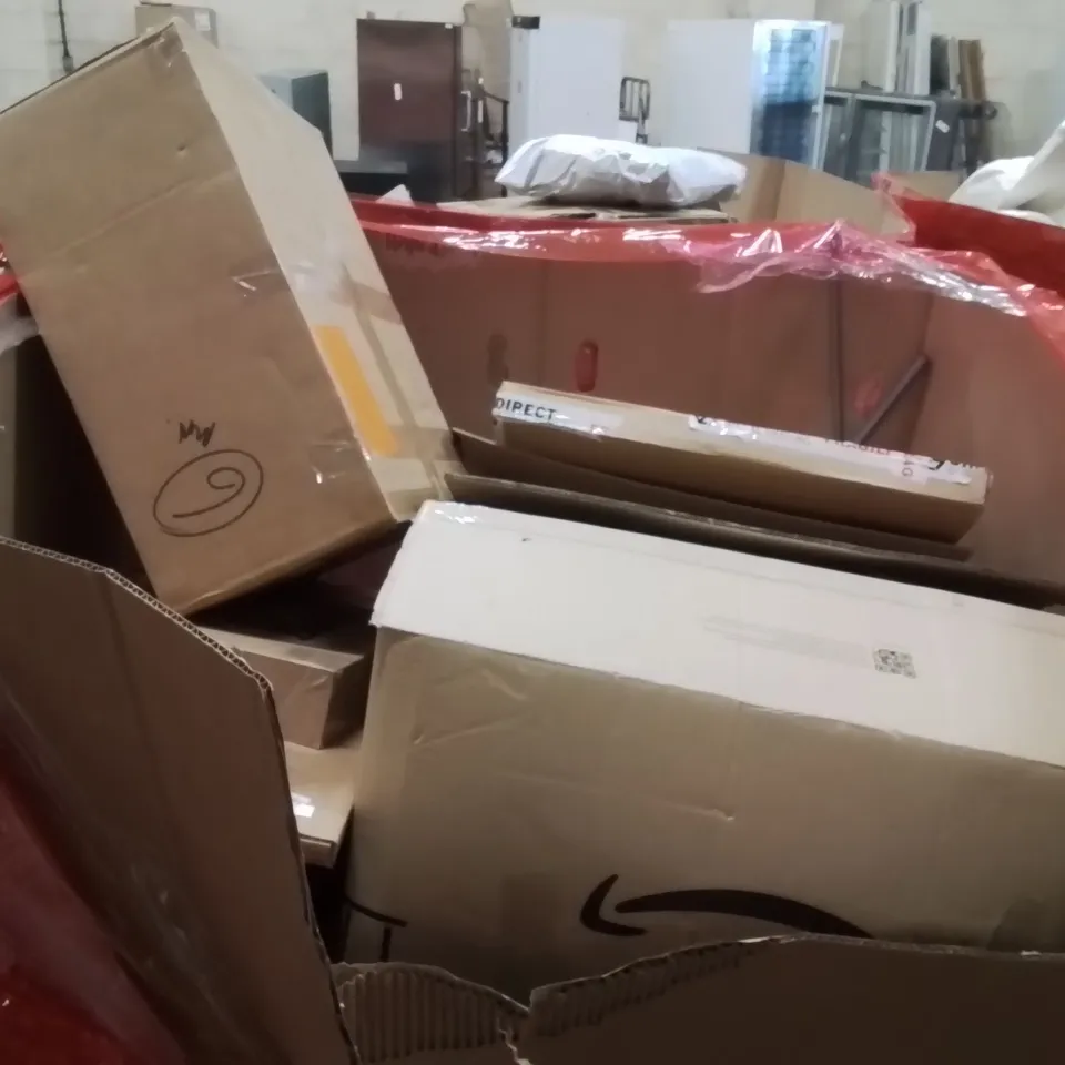 PALLET OF ASSORTED HOUSEHOLD GOODS AND PRODUCTS TO INCLUDE;TROLLEY,SCOOTER,AUDIO TURNTABLE 