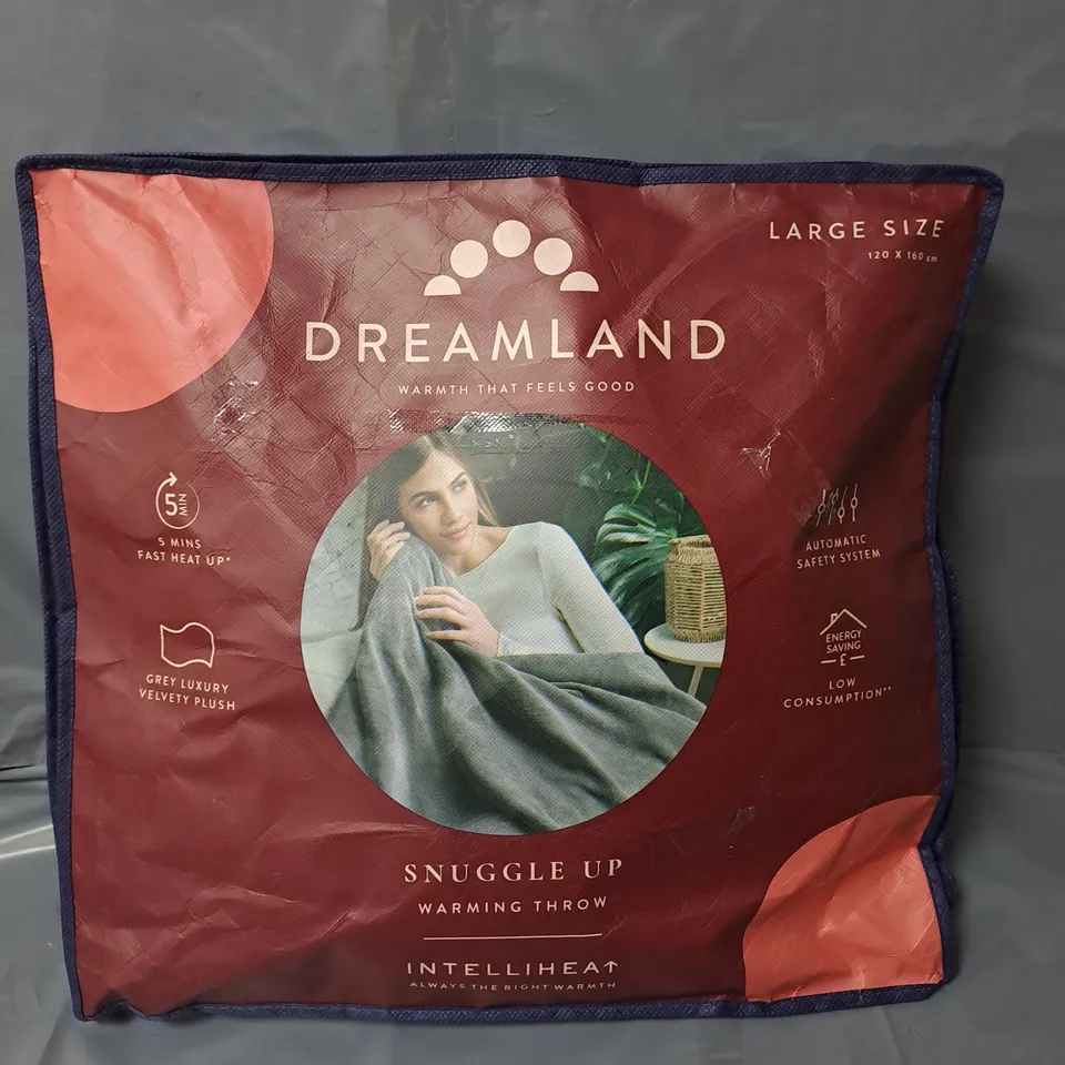 DREAMLAND SNUGGLE UP WARMING THROW - LARGE - 120 X 160CM