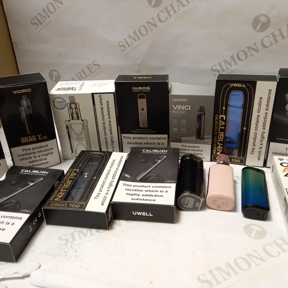 BOX OF APPROXIMATELY 20 ASSORTED VAPING ACCESSORIES