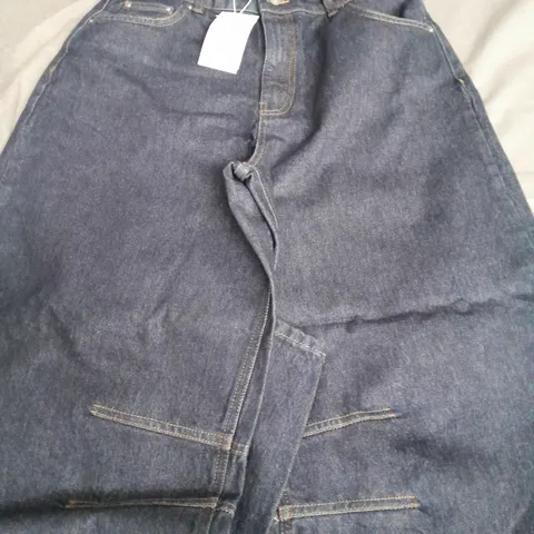 ALIGNE MARKUS RIGID HORSESHOE JEANS IN INDIGO - UK 32