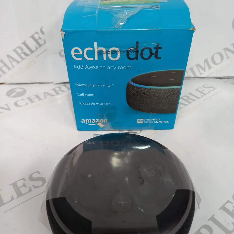 BOXED AMAZON ECHO DOT SPEAKER 