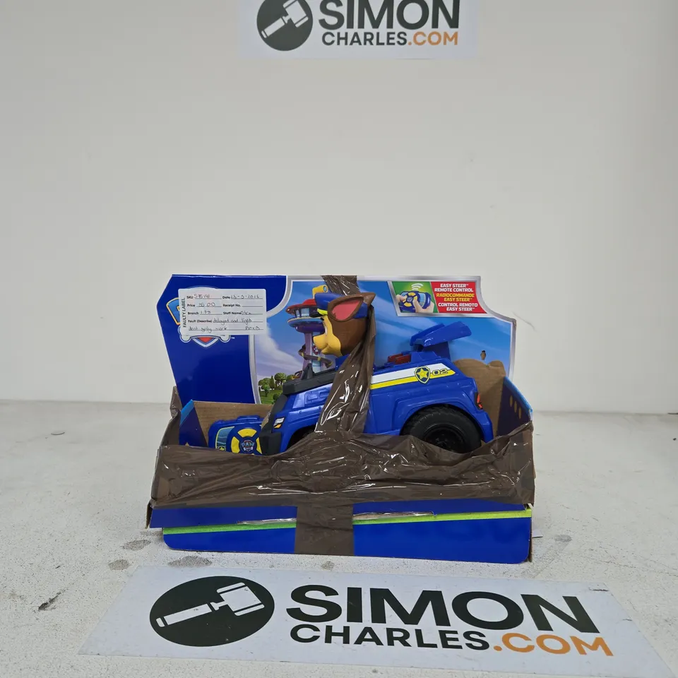 BLUE REMOTE-CONTROL TOY VEHICLE IN BOX – EASY STEER RC 