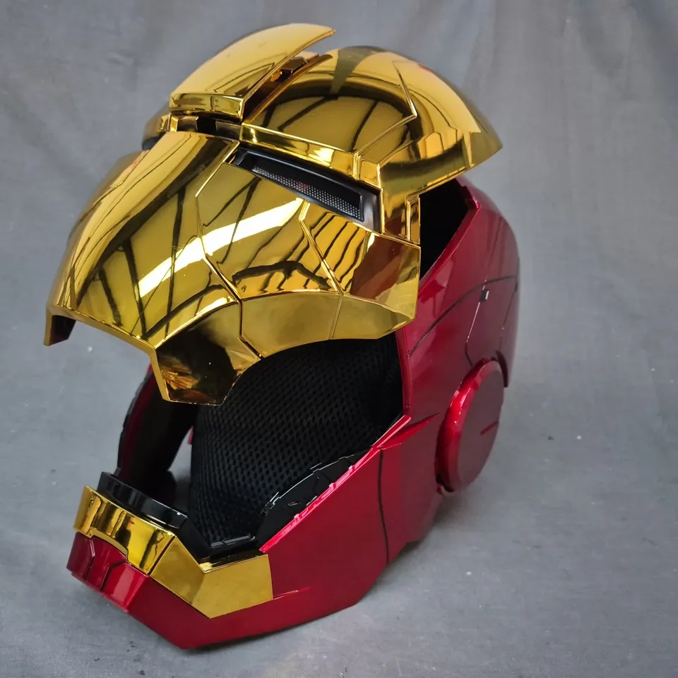 BOXED AUTOKING IRON MAN MK5 1:1 HELMET