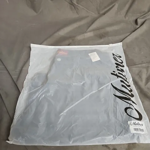 MULTIMER RAW BLACK PLEATED SHORTS – SIZE 36 (MEN'S)