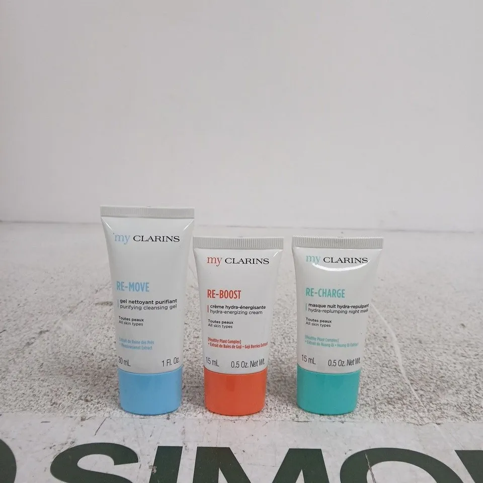 MY CLARINS TRIO BELLE PEAU DREAM SKIN TRIO – 3-PIECE SKINCARE SET