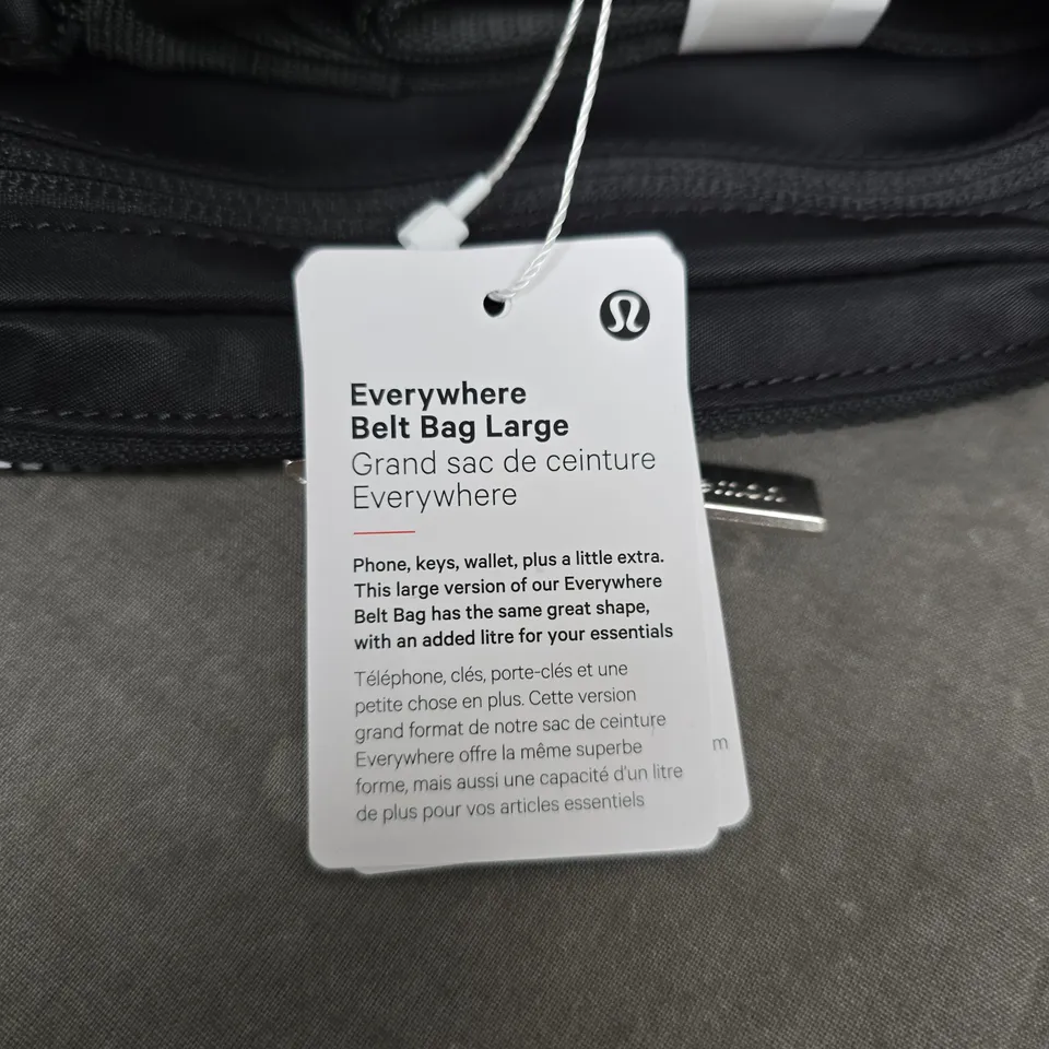 LULULEMON EVERYWHERE BELT BAG LARGE – BLACK