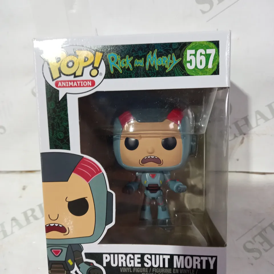 FUNKO POP ANIMATION RICK AND MORTY 567 - PURGE SUIT MORTY VINYL FIGURE