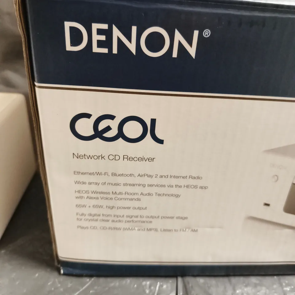 DENON CEOL RCD-N10 NETWORK CD RECEIVER – BOXED