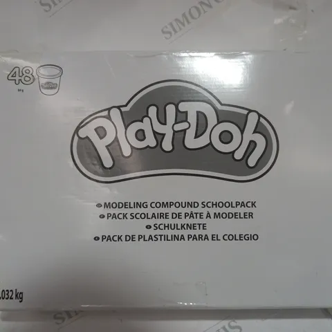 BOXED HASBRO PLAY-DOH 48 84G TUBS 