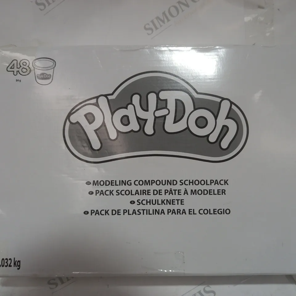 BOXED HASBRO PLAY-DOH 48 84G TUBS 