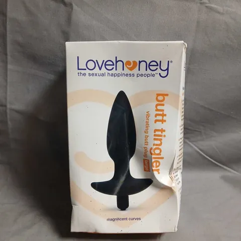 LOVEHONEY BUTT PLUG – BOXED 